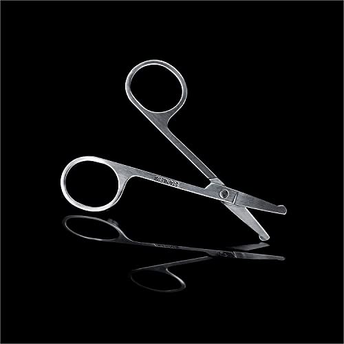 MANSCAPED® Shears 2.0 Tempered Stainless Steel Men's Nail Kit, Fingernail Clippers, Safety Scissors, Tweezers and Nail File, Travel Manicure Pedicure Set, 4-Piece Luxury Grooming Kit with Compact Case - size: The Shears 2.0