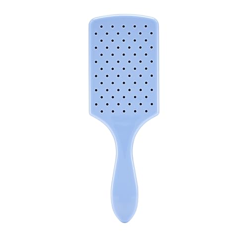 Wet Brush Paddle Detangler Hair Brush, Sky, Ultra-Soft IntelliFlex Bristles with AquaVent Design, Great For Treatment & Mask Application, Women, Men, Wet, Dry and Damaged Hair - color: Sky, size: 1 Count (Pack of 1)