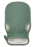 Exfoliating Glove (Original) Machine Washable Newly Upgraded With Thumb Holes Korean Body Scrubber 100% Vegan Viscose Exfoliating Mitt for Dead Skin Removal, Keratosis Pilaris & Self-Tan Prep - color: 1Pack-Green
