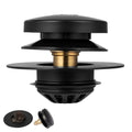 Artiwell Tub Drain, 2 in 1 Pop-up Bathtub Plug with Hair Catcher, Easy Installation Bath Drain Stopper with Strainer, MATT Black - color: Matt Black