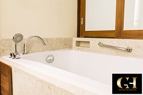 Bath Tub Waste Overflow Drain Trip Lever Face Plate for Bathtub with Matching Screws for Faceplate (Brushed Nickel) - color: Brushed Nickel