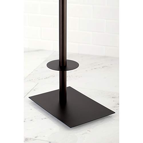 Kingston Brass CC8005 Claremont Freestanding Toilet Paper Holder, 22-3/4-Inch, Oil Rubbed Bronze - color: Oil Rubbed Bronze