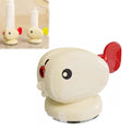 Cute Whale Toothpaste Squeezer,Suction Cup Manual Toothpaste Squeezer,Multifunction Manual Rotate Toothpaste Dispenser Bathroom Accessories Sets Products (Red) - color: Red
