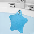 Bathtub Overflow Drain Cover, Bath Accessories, Soak Bath Overflow Drain Cover, Silicone Bath Tub Drain Plug with 5 Suction Cups, Adds Inches of Water for Deeper Bath, Tub Overflow Drain Stopper(Blue) - color: Blue