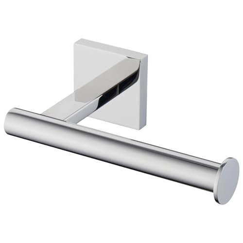 KOKOSIRI Toilet Paper Holder for Bathroom Toilet Roll Holder Hold Mega Rolls Wall Mounted, Polished Chrome Stainless Steel B2008CH - color: Polished Chrome, size: Vertical