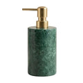 Marble Soap Dispenser, Hand Soap Dispenser for Bathroom Kitchen Countertop - Lotion and Liquid Soap Dispenser (1, Green) - color: Green