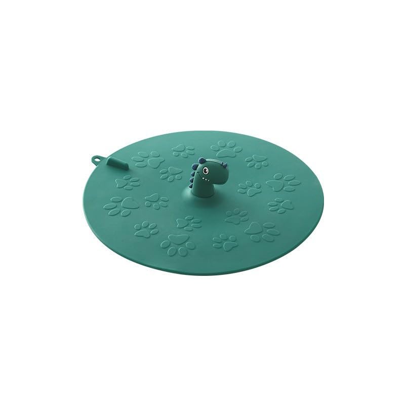Silicone Bathtub & Shower Drain Plug - Kitchen & Laundry Sink Stopper (Green) - color: Green