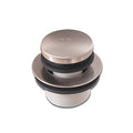 Tip-Toe Bathtub Drain Stopper with ABS Plastic Bushing, Fits in 1-1/2 Inch or 1-3/8 Inch Inner, Easy to Install, Satin Nickel - color: Satin Nickel