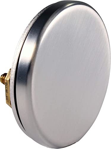 Westbrass Mushroom Tip-Toe Tub Trim Set with Floating Faceplate, Stainless Steel, D398RK-20 - color: Stainless Steel, size: 1 Pack