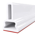 59Inch Collapsible Threshold Water Dam 1.5" high Walkin Shower Guard To Keep Water In Shower Stall Water Barrier Silicone For Dry And Wet Bathroom Kitchen Wheelchair Accessible - color: 1.5" High/White, style: 59inch
