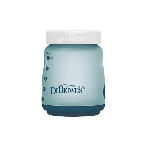 Dr. Brown's Silicone Baby Bottle Storage/Travel Caps, Secure Leakproof Lids, Fits 9 oz/270 mL and 5 oz/150 mL Silicone Bottles, BPA-Free, 2-Pack