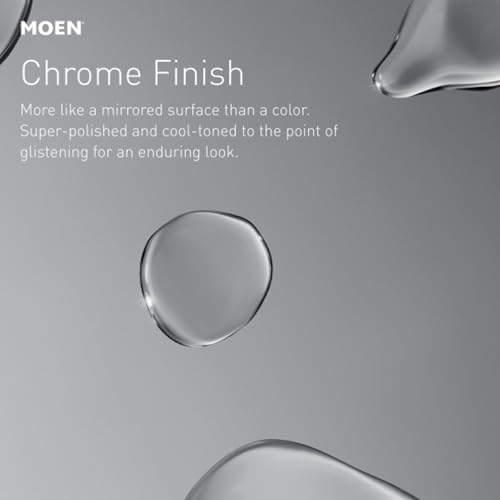 Moen Adler Chrome One-Handle Tub & Shower Faucet Multi-Function Showerhead, 82604 - color: Chrome