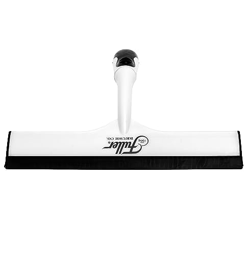 Fuller Brush Easy Grip Handheld Squeegee - for Shower Walls, Doors, Tub Surfaces, Windows, Mirrors & Vehicle Windshields - ThermoPlastic Rubber Blade - Comfort Grip Handle with Built-in Finger Groove