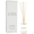 Sweet Water Decor Non-Toxic Cashmere and Vanilla Reed Diffuser Set, Cashmere, Sandalwood, Milky Coconut, Bourbon Vanilla Scented Diffuser for Home, Light Fragrance, Made in the USA, 3.5 FL OZ - style: Cashmere & Vanilla