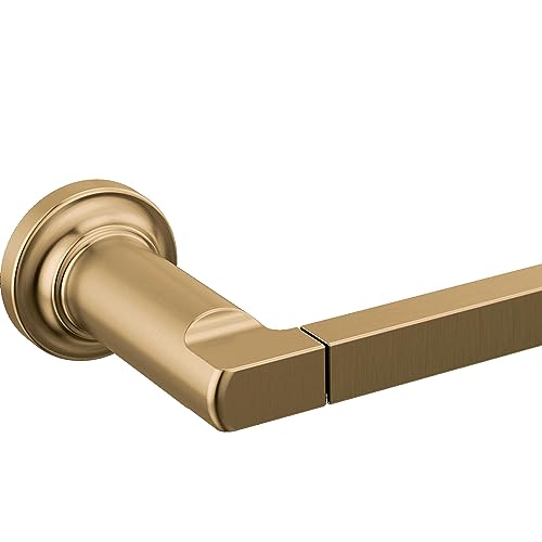DELTA FAUCET Rubber Limited 78955-CZ Tetra Pivot Arm Toilet Paper Holder Bath Hardware Accessory in Champagne Bronze