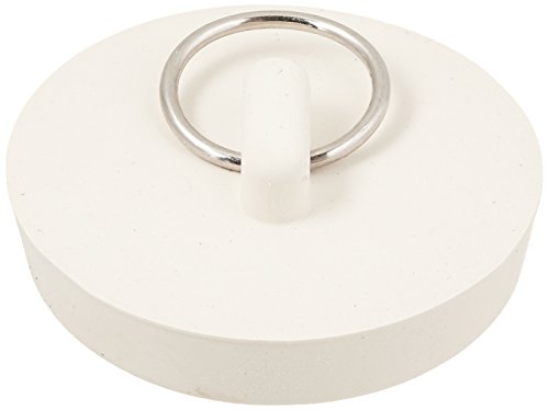 Danco 1-7/8” Rubber Drain Stopper with Pull Ring, Off-White, (35981B) - size: 1-7/8-Inch - 1 per Bag