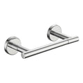 JQK Chrome Toilet Paper Holder, Double Post Pivoting Tissue Holder Wall Mount, 304 Stainless Steel Hold Mega Rolls, TPH150-CH - color: Polished Steel