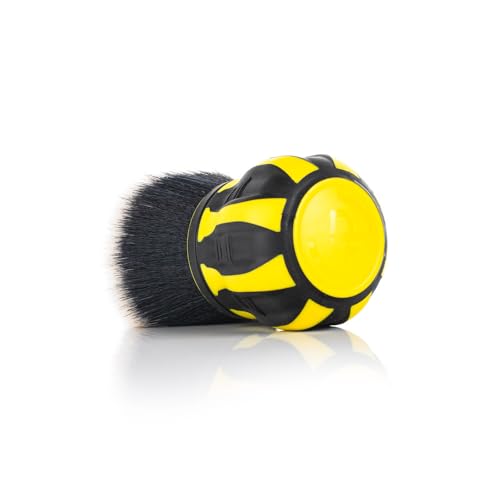 Detail Factory - Curveball XL Synthetic Brush - Ultra Soft Bristles, Comes with Storage Rack, Covers Large Area Inside or Outside Vehicles - Live Wire - color: Live Wire