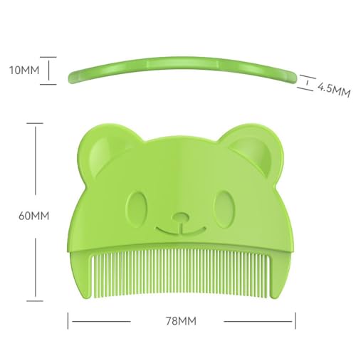 Baby Bath Brush, Baby Cradle Cap Brush, Silicone Massage Brush, Baby Comb, Children's Comb（3pcs） (Green) - color: Green