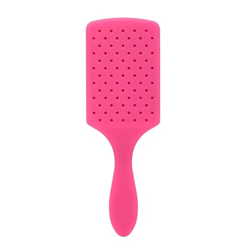 Wet Brush Paddle Detangler Hair Brush, Pink Frost - Ultra-Soft IntelliFlex Detangling Bristles with AquaVent Design - Spread Hair Treatments Evenly - Glides Through Tangles For All Hair Types - color: Pink Frost, size: 1 Count (Pack of 1)