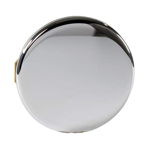 Westbrass Floating No-Hole Overflow Faceplate, Polished Chrome, D980R-26 - color: Polished Chrome, size: 1 Pack