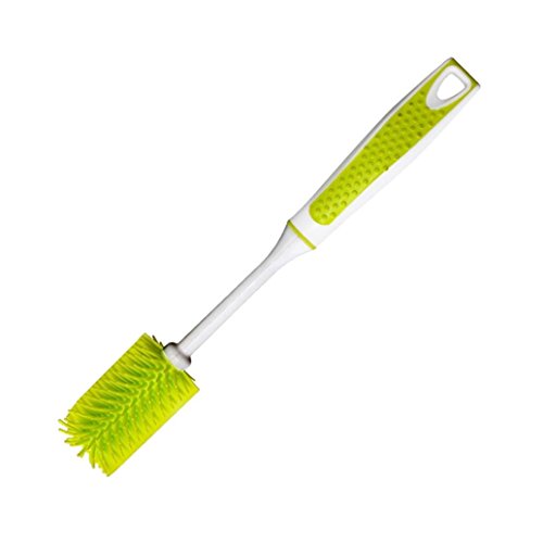 Bottle Brush Dishwashing Cleaning Brush Set, Long Handle Dish Cup Bottle Washing Scrubber for Cleaning Non-Stick Pot Pan Dish Bowl, Water Cups, Coffee Mugs - color: 2pcs Long Handle
