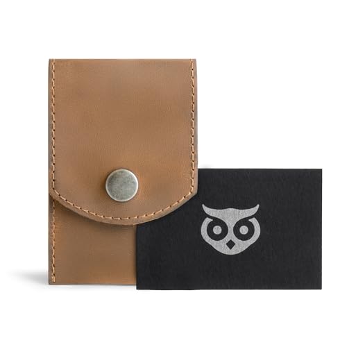 Hide & Drink, Double Nail Clipper Case, Beauty & Personal Care, Commuter and Nomad, Grooming Case, Home & Travel Essentials, Manicure Kit Storage, Full Grain Leather, Handmade (Single Malt Mahogany) - color: Single Malt Mahogany