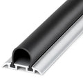 Collapsible Shower Threshold Water Dam, Shower Water Guard, ADA Wheelchair Easy Access, 48 inches Long.