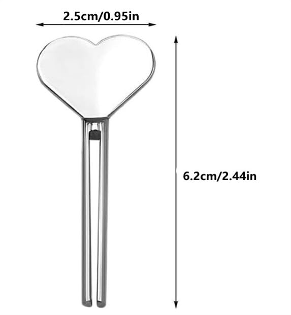 3Pcs Metal Manual Toothpaste Squeezer,Stainless Steel Dispenser Tube Squeezer,Hand Cream Tube Key Roller Set,Metal Tube Squeezer Rolling Key for Bathroom Cosmetic, Aids and Accessories