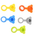 DOITOOL 5pcs Bathtub Drain Plug Stoppers Silicone Tub Stopper Set Multi-Color Bath Basin Cover Leak Proof Bathroom Accessories
