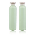 8.8oz Squeeze Bottles with Flip Cap, Refillable Plastic Travel Bottles for Creams, Lotion, Shampoo, Conditioner (2 Pcs) - color: Green, size: 260ml/8.8oz