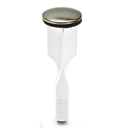 PF WaterWorks ClogFREE Universal Never Clog Pop-Up Stopper - Magnetic (Cap Dia 1.5 "); Brushed Nickel; PF0317 - color: Brushed Nickel, size: Cap Dia. 1.5 in. (Pack of 1)