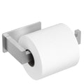 Auxmir Toilet Paper Holder Self Adhesive, Premium Thicken SUS304 Stainless Steel Rustproof Toilet Roll Holder No Drilling, Wall Mount Toilet Tissue Holder for Bathroom Kitchen Washroom, Brushed Nickel - color: Toilet Paper Holder-silver