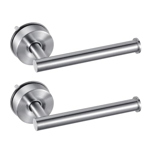 JOMOLA Toilet Paper Holder Silver, 2 Pack - color: Silver-2 Pack