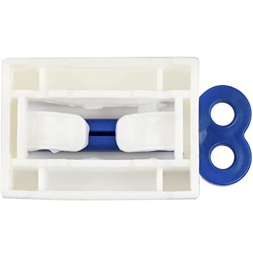 whiteeeen 3pcs Toothpaste Squeezer Dispenser Toothpaste Roller Toothpaste Seat Holder Stand for Bathroom