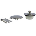 Danco Lift and Turn Bathtub Stopper with Overflow Plate Trim Kit, Brushed Nickel, (89239) - color: Brushed Nickel, size: 1 Pack