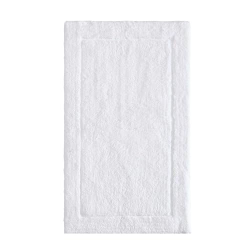 Calvin Klein - Bathroom Rug, Soft & Absorbent Bath Mat, Modern Bathroom Essentials (Essence White, 24" x 40") - color: Essence White, size: 2' x 3'4" (Rectangular)
