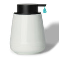 Ceramic Soap Dispenser 13oz,Hand Wash Soap Dispenser (Liquid Dispenser White) - color: Liquid Dispenser White