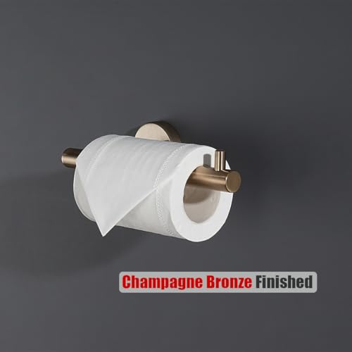 JQK Bathroom Hardware Set, 5-Piece Bath Accessories Set Champagne Bronze Wall Mount Includes 24 in Towel Bar, 9 in HT Bar, TP Holder, Towel Hook x 2, BAS105-CB - color: Champagne Bronze