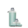 HydraPak Flux - Collapsible Backpacking Water Bottle (750ml, 1L, 1.5L) - BPA Free, Ultra Light, Spill-Proof Twist Cap - color: Sutro Green, style: 1L/32oz