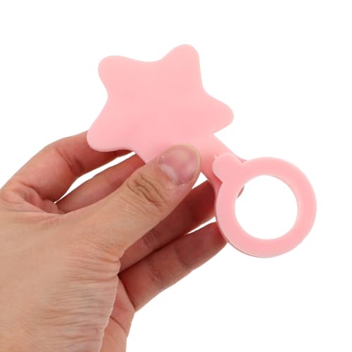 3pcs Silicone Bathtub Drain Stoppers with Star Pattern, General Tub Hair Stopper for 2.9-3cm Basin Hole, Leak-Proof Bath Plug Set for Residential and Commercial Bathrooms