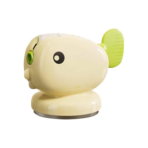 Cute Whale Toothpaste Squeezer,Suction Cup Manual Toothpaste Squeezer,Multifunction Manual Rotate Toothpaste Dispenser Bathroom Accessories Sets Products (Green) - color: Green