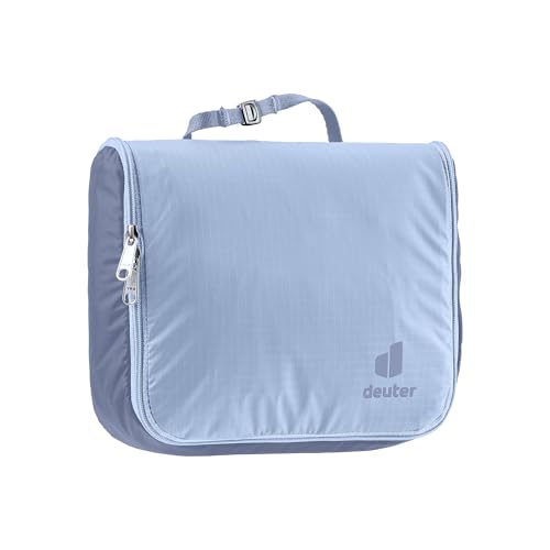 Deuter Wash Center Lite I - Lightweight Hanging Toiletry Bag for Trekking and Travel - color: Polar-Bluejay