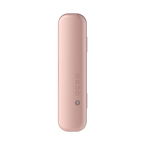 ORDO Sonic+ Toothbrush Travel Case, portable USB Charging, Rose Gold | Sonic toothbrush holder, durable design, secure magnetic closure, travel friendly, toothbrush not included - color: Rose Gold