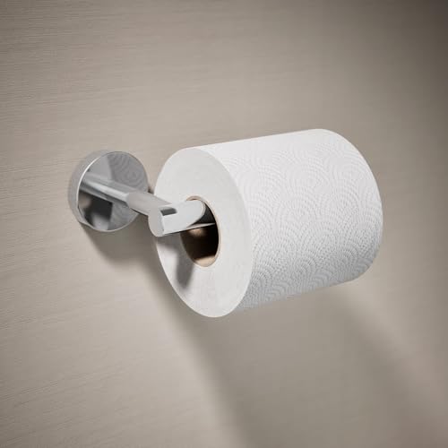 KOHLER K-27292-CP Elate Toilet Paper Holder, Minimalist Design, Premium Durable Metal, Corrosion Resistant, Polished Chrome - color: Polished Chrome