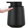 12Oz Foam Hand Soap Dispenser - Black Foaming Soap Dispenser Bathroom with Easy-to-Press Pump, Refillable Liquid Lotion Hand Soap Dispenser, Ceramic Kitchen Dish Soap Dispenser Hand Wash Dispenser - color: Black, style: Foam Pump