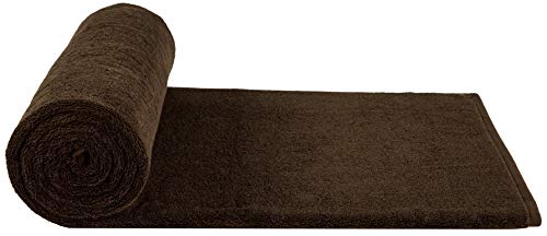 100% Cotton Oversized 40x80 Bath Sheet, Turkish Bath Towels for Bathroom Extra Large, Brown Bath Sheet - color: Brown, size: Bath Sheet 40x80"