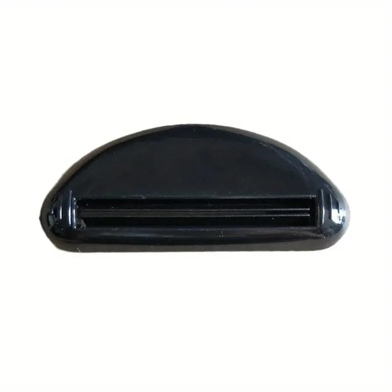 Toothpaste Squeezer - Multi-Functional Kitchen and Bathroom Tool with Easy Squeeze Design, and Easy to Clean Kitchen Gadget for Bathroom Home Use - color: Black