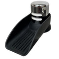 Air Gap Cover Water Ramp Silicone Splash Guard (Black) - color: Black