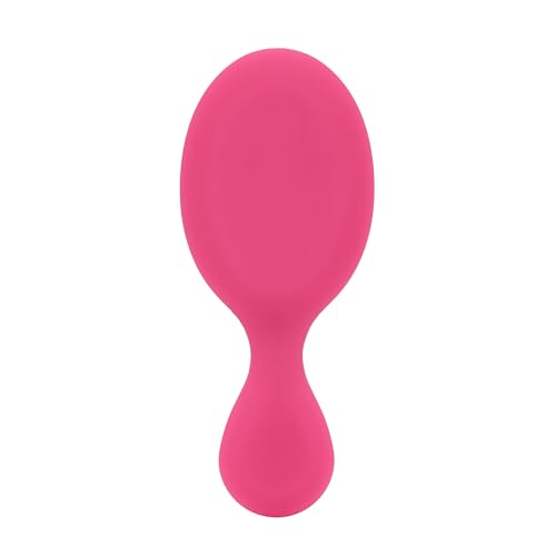 Wet Brush Mini Detangler Hair Brush, Pink Frost, Detangling Travel Hairbrush, Ultra-Soft IntelliFlex Bristles Glide Through Tangles with Ease, Pain-Free, All Hair Types - color: Pink Frost, size: 1 Count (Pack of 1)